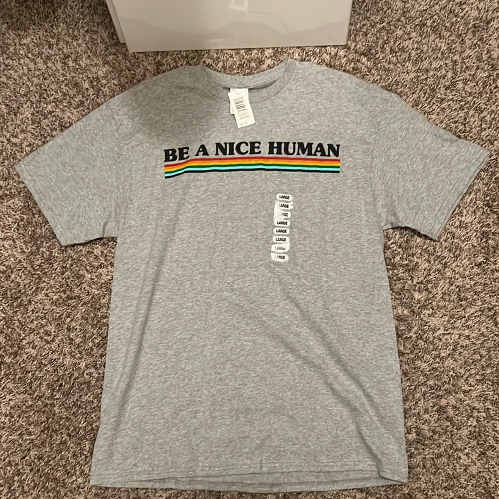 Brand New, light gray T-shirt